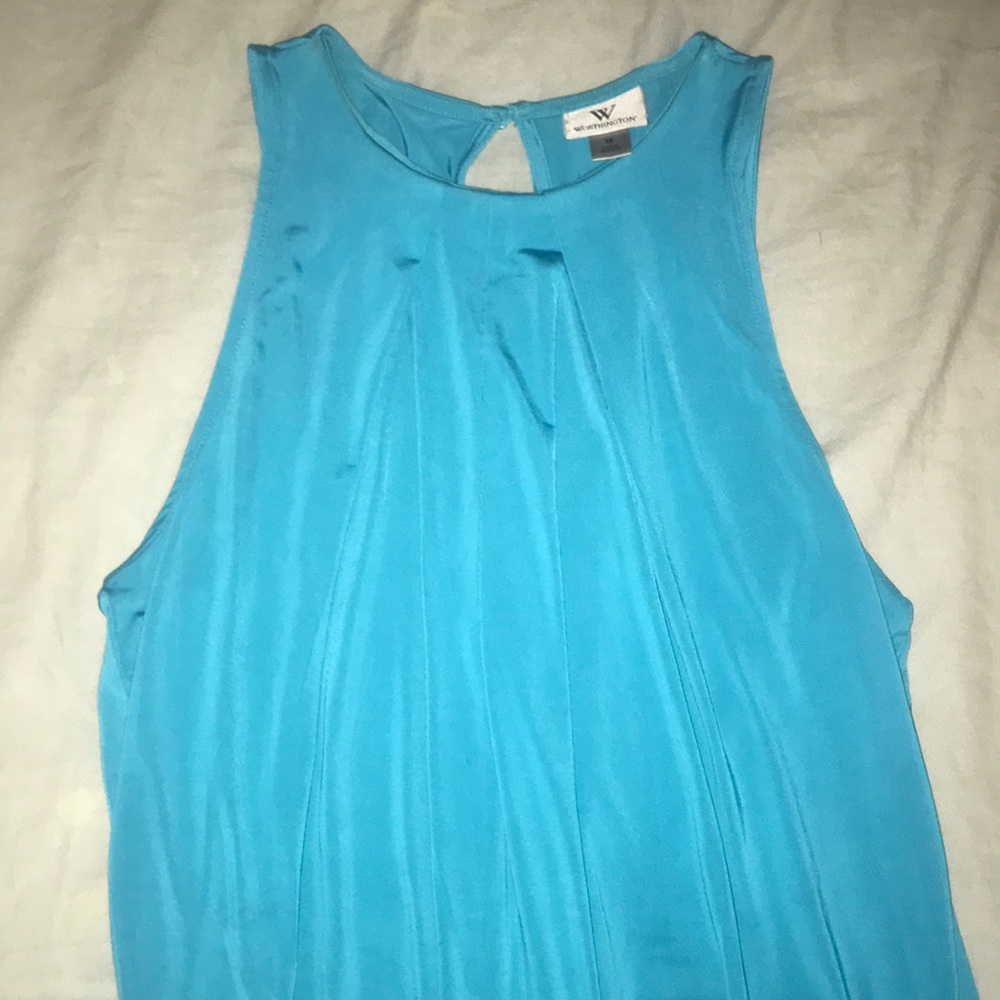 Blue tank top